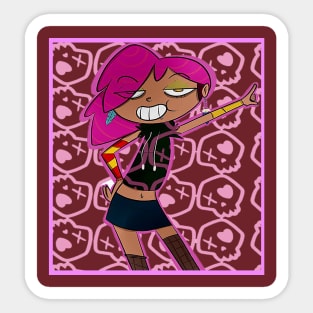 punkgirl Sticker